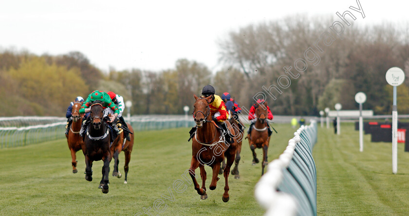 Sir-Ron-Priestley-0004 
 SIR RON PRIESTLEY (right, Franny Norton) beats OCEAN WIND (left) in The Mansionbet Barry Hill Further Flight Stakes
Nottingham 7 Apr 2021 - Pic Steven Cargill / Racingfotos.com