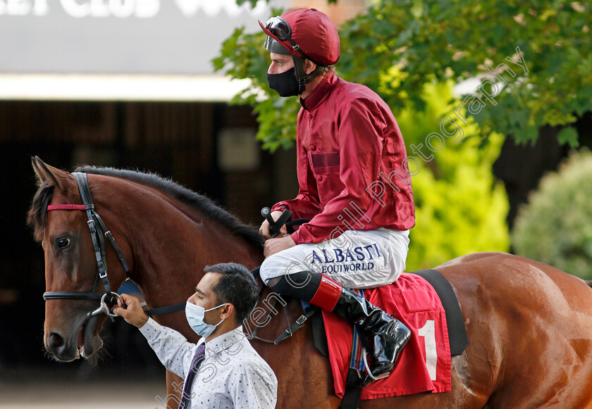 Guru-0002 
 GURU (Adam Kirby)
Kempton 18 Aug 2020 - Pic Steven Cargill / Racingfotos.com