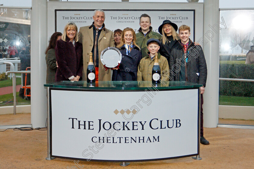 Back-On-The-Lash-0004 
 Presentation for The Steel Plate And Sections Handicap Hurdle won by BACK ON THE LASH
Cheltenham 25 Jan 2020 - Pic Steven Cargill / Racingfotos.com