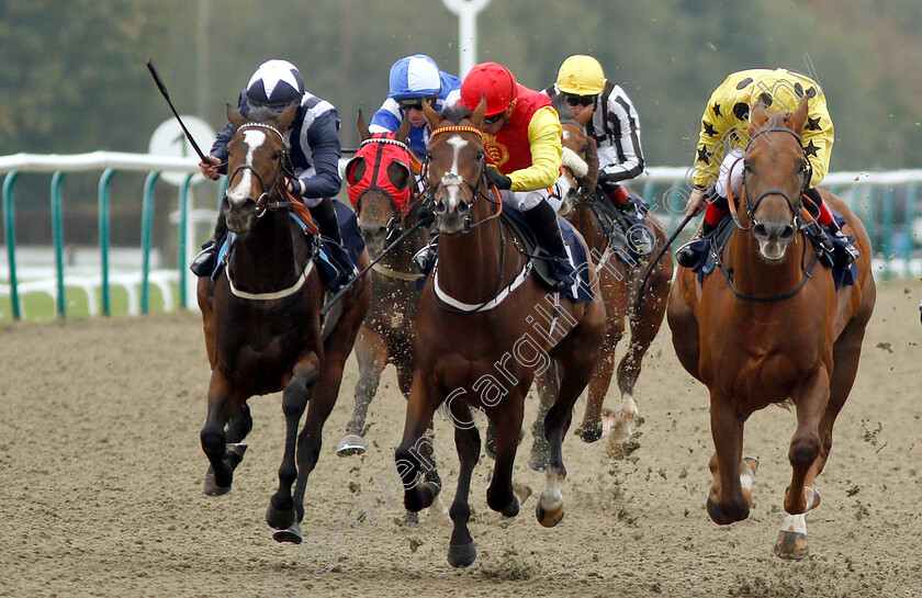 Space-Talk-0002 
 SPACE TALK (left, Nicola Currie) beats GRACEFUL JAMES (right) and GOODWOOD SHOWMAN (centre) in The Best Odds Guaranteed At 188bet Handicap
Lingfield 4 Oct 2018 - Pic Steven Cargill / Racingfotos.com