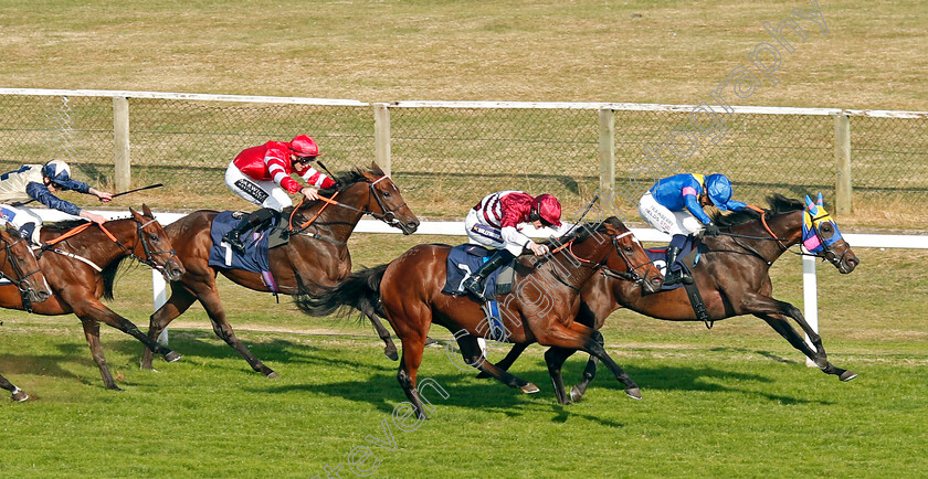 Sound-Angela-0001 
 SOUND ANGELA (Silvestre de Sousa) beats NAOMI LAPAGLIA (centre) in The EBF Stallions John Musker Fillies Stakes
Yarmouth 18 Sep 2024 - Pic Steven Cargill / Racingfotos.com