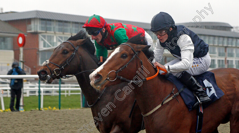 Rohaan-0003 
 ROHAAN (right, Ryan Moore) beats DILIGENT HARRY (left) in The Ladbrokes Watch Racing Online For Free Handicap
Lingfield 10 Mar 2021 - Pic Steven Cargill / Racingfotos.com