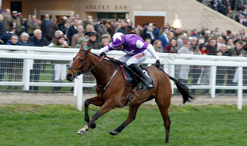 Coolanly-0001 
 COOLANLY (Paddy Brennan) wins The Ballymore Novices Hurdle
Cheltenham 16 Nov 2018 - Pic Steven Cargill / Racingfotos.com