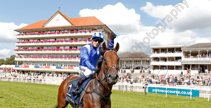 Battaash-0013 
 BATTAASH (Jim Crowley) after The Coolmore Nunthorpe Stakes
York 23 Aug 2019 - Pic Steven Cargill / Racingfotos.com