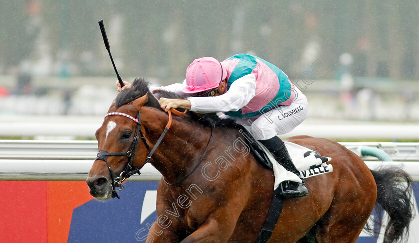 Klondike-0007 
 KLONDIKE (Christophe Soumillon) wins The Prix de Reux
Deauville 3 Aug 2024 - Pic Steven Cargill / Racingfotos.com