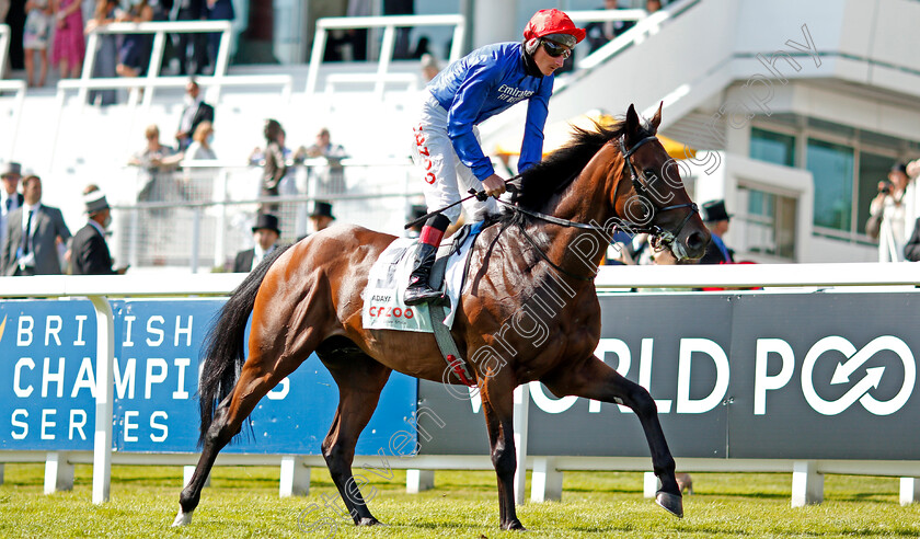 Adayar-0002 
 ADAYAR (Adam Kirby) winner of The Cazoo Derby
Epsom 5 Jun 2021 - Pic Steven Cargill / Racingfotos.com