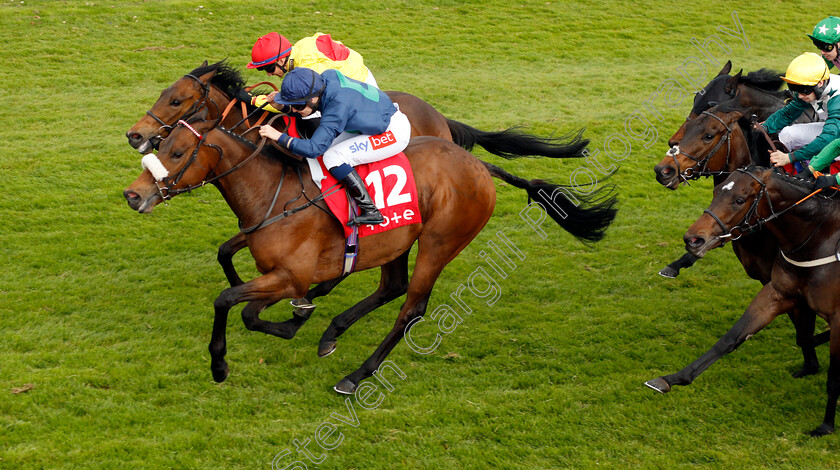 Knicks-0001 
 KNICKS (Joanna Mason) wins The tote.co.uk Saddle-Up For More Than Racing Handicap
Chester 8 May 2024 - Pic Steven Cargill / Racingfotos.com