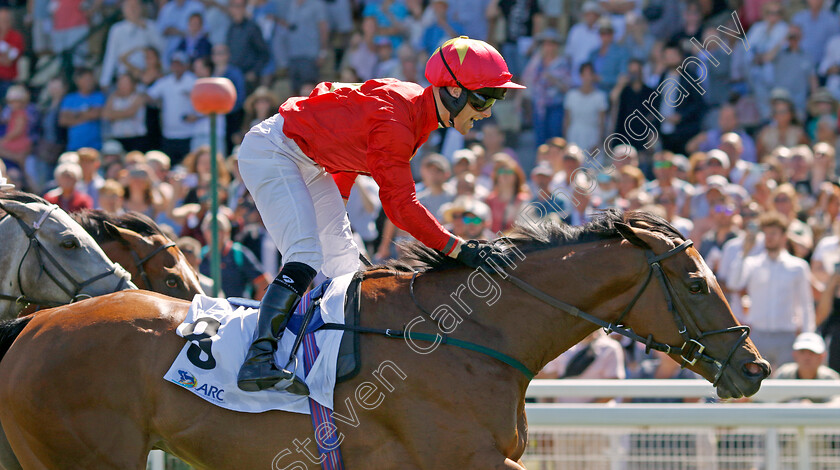 Highfield-Princess-0002 
 HIGHFIELD PRINCESS (Jason Hart) wins The Prix Maurice de Gheest 
Deauville 7 Aug 2022 - Pic Steven Cargill / Racingfotos.com