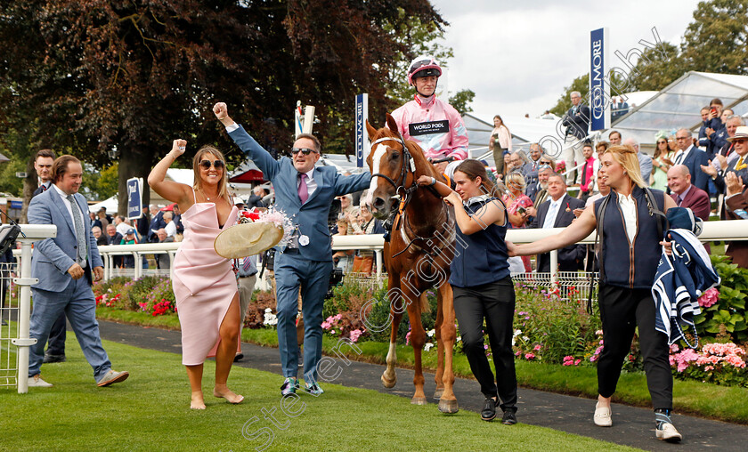 Live-In-The-Dream-0011 
 LIVE IN THE DREAM (Sean Kirrane) winner of The Coolmore Nunthorpe Stakes
York 25 Aug 2023 - Pic Steven Cargill / Racingfotos.com