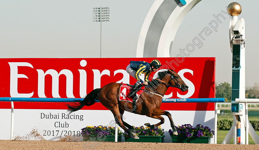 Jordan-Sport-0002 
 JORDAN SPORT (Adrie de Vries) wins The Mahab Al Shimaal Meydan Dubai 10 Mar 2018 - Pic Steven Cargill / Racingfotos.com