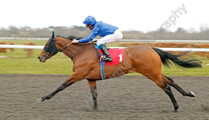 Dathanna-0004 
 DATHANNA (William Buick) wins The Betfred Treble Odds On Lucky 15's Fillies Stakes Kempton 7 Apr 2018 - Pic Steven Cargill / Racingfotos.com