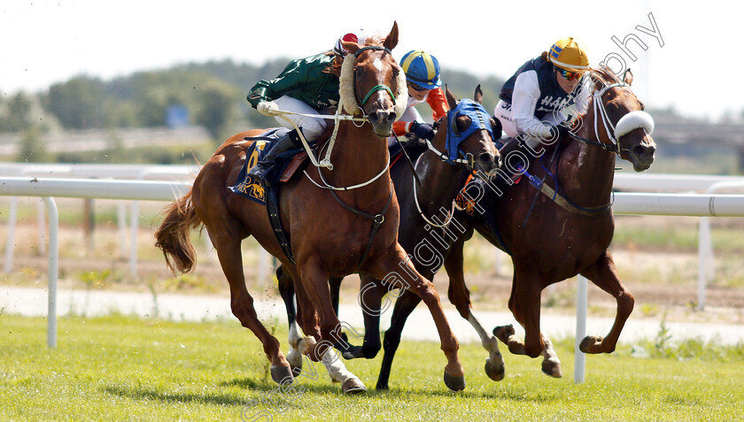 Franciskus-0001 
 FRANCISKUS (Nanako Fujita) wins The Women Jockeys' World Cup Leg2
Bro Park Sweden 30 Jun 2019 - Pic Steven Cargill / Racingfotos.com