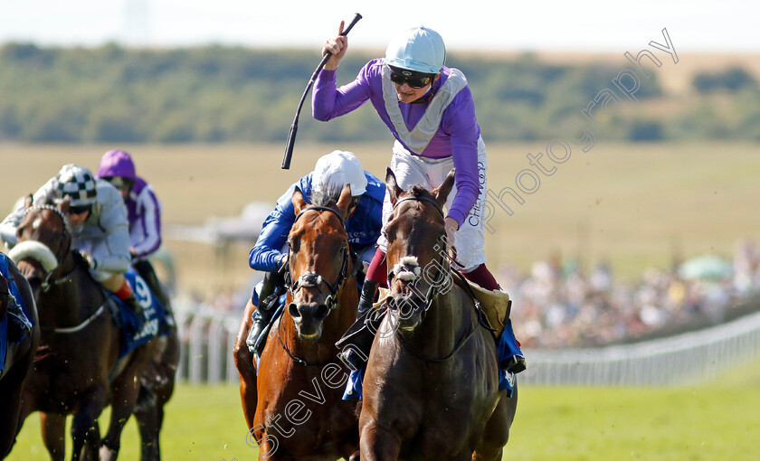 Alcohol-Free-0008 
 ALCOHOL FREE (Rob Hornby) wins The Darley July Cup
Newmarket 9 Jul 2022 - Pic Steven Cargill / Racingfotos.com