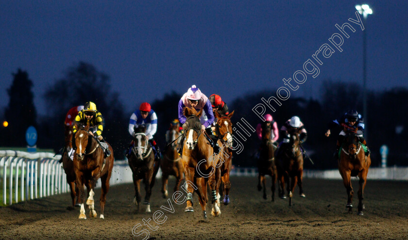 Ubla-0004 
 UBLA (pink, Luke Morris) wins The Bet At racingtv.com Handicap
Kempton 17 Feb 2020 - Pic Steven Cargill / Racingfotos.com