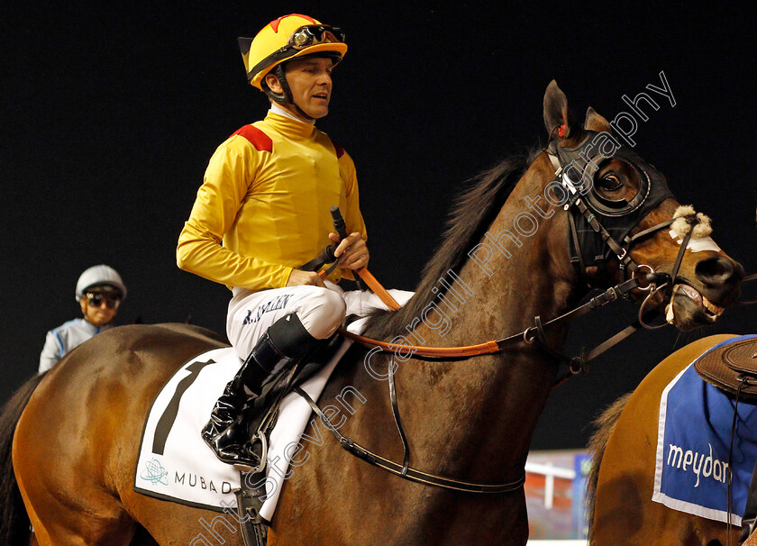 Reynaldothewizard-0001 
 REYNALDOTHEWIZARD (Richard Mullen) Meydan 18 Jan 2018 - Pic Steven Cargill / Racingfotos.com