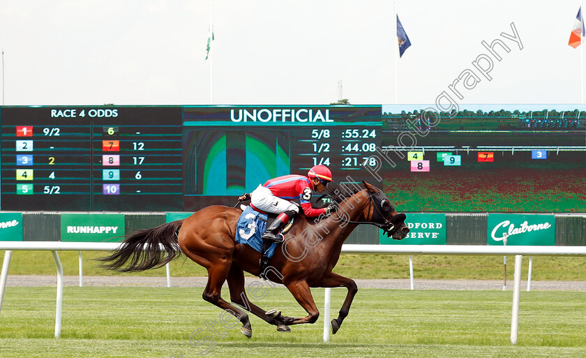 Sandy z-Slew-0003 
 SANDY'Z SLEW (Jose Ortiz) wins The Allowance Optional Claimer
Belmont Park 8 Jun 2018 - Pic Steven Cargill / Racingfotos.com