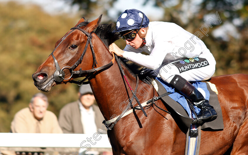 Clara-Peeters-0006 
 CLARA PEETERS (Jason Watson) wins The Radcliffe & Co EBF Novice Stakes Div2
Salisbury 3 Oct 2018 - Pic Steven Cargill / Racingfotos.com