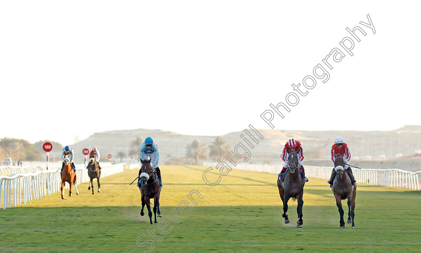 News-Breaker-0002 
 NEWS BREAKER (2nd right, Lee Newman) wins The Bahrain Petroleum Company Cup
Bahrain 22 Nov 2019 - Pic Steven Cargill / Racingfotos.com