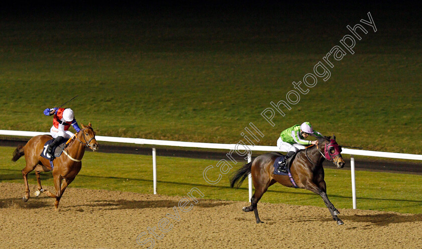 Bang-On-The-Bell-0002 
 BANG ON THE BELL (Clifford Lee) wins The Play Coral Racing Super Series For Free Handicap
Wolverhampton 11 Mar 2022 - Pic Steven Cargill / Racingfotos.com