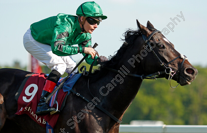 Pouvoir-Magique-0004 
 POUVOIR MAGIQUE (Kieran O'Neill) wins The Toronado Handicap Newbury 19 May 2018 - Pic Steven Cargill / Racingfotos.com