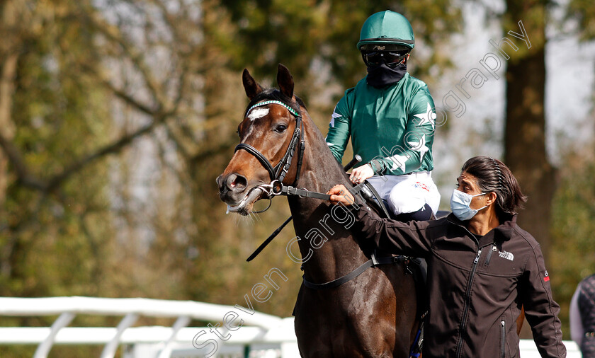 Amtiyaz-0001 
 AMTIYAZ (Hollie Doyle)
Lingfield 2 Apr 2021 - Pic Steven Cargill / Racingfotos.com