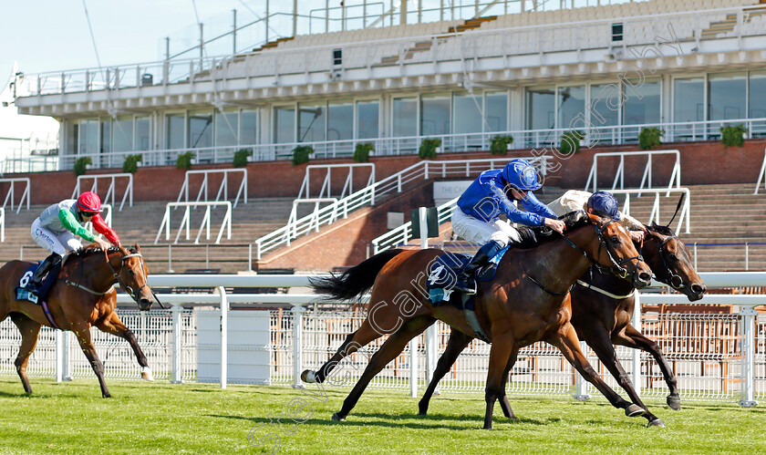 Miss-Jingles-0001 
 MISS JINGLES (William Buick) beats COUNTRY CARNIVAL (farside) in The British Stallion Studs Alice Keppel EBF Fillies Conditions Stakes
Goodwood 29 Jul 2020 - Pic Steven Cargill / Racingfotos.com