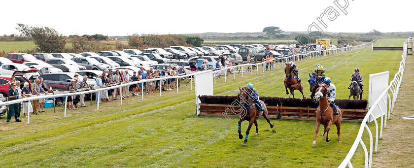 Magical-Thomas-0001 
 MAGICAL THOMAS (right, Brendan Powell) beats BARWICK (left) in the Lady Brenda Cook Memorial Handicap Hurdle
Les Landes, Jersey 26 Aug 2019 - Pic Steven Cargill / Racingfotos.com