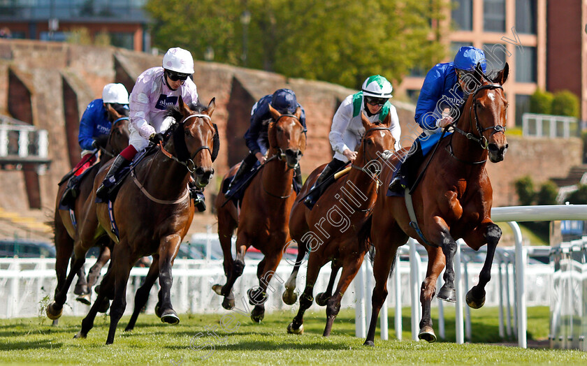 Wirko-and-Pleasant-Man-0002 
 WIRKO (right, William Buick) with PLEASANT MAN (left, Oisin Murphy)
Chester 5 May 2021 - Pic Steven Cargill / Racingfotos.com