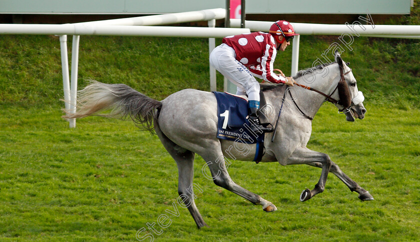 Abbes-0005 
 ABBES (Olivier Peslier) wins The UAE President Cp (group 1 for purebred arabians)
Doncaster 11 Sep 2021 - Pic Steven Cargill / Racingfotos.com