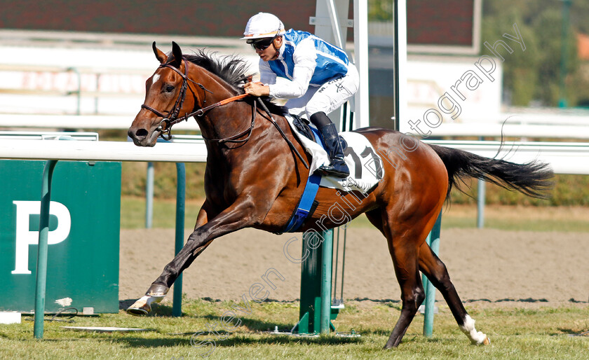 Kelina-0005 
 KELINA (Maxime Guyon) wins The Prix des Marettes
Deauville 6 Aug 2022 - Pic Steven Cargill / Racingfotos.com