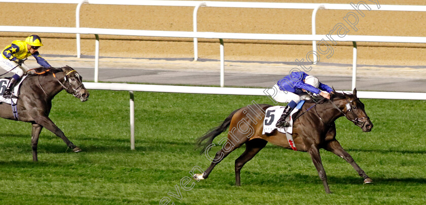 Cinderella s-Dream-0004 
 CINDERELLA'S DREAM (William Buick) wins The Jumeirah Fillies Classic
Meydan 2 Feb 2024 - Pic Steven Cargill / Racingfotos.com