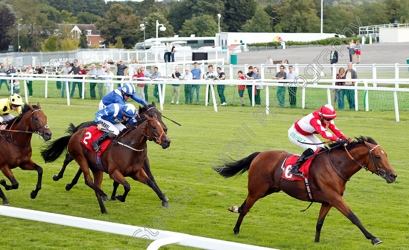 The-Emperor-Within-0002 
 THE EMPEROR WITHIN (Josephine Gordon) wins The Best Odds Guaranteed At 188bet Handicap
Sandown 31 Aug 2018 - Pic Steven Cargill / Racingfotos.com