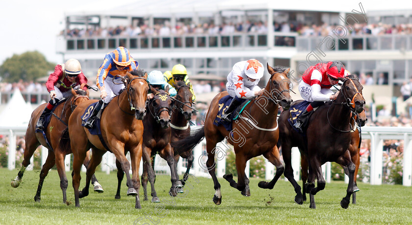 Signora-Cabello-0001 
 SIGNORA CABELLO (centre, Oisin Murphy) beats GOSSAMER WINGS (left) and SHADES OF BLUE (right) in The Queen Mary Stakes 
Royal Ascot 20 Jun 2018 - Pic Steven Cargill / Racingfotos.com