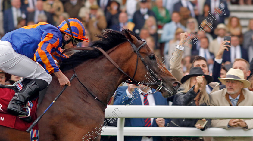 Paddington-0001 
 PADDINGTON (Ryan Moore) wins The Qatar Sussex Stakes
Goodwood 2 Aug 2023 - Pic Steven Cargill / Racingfotos.com