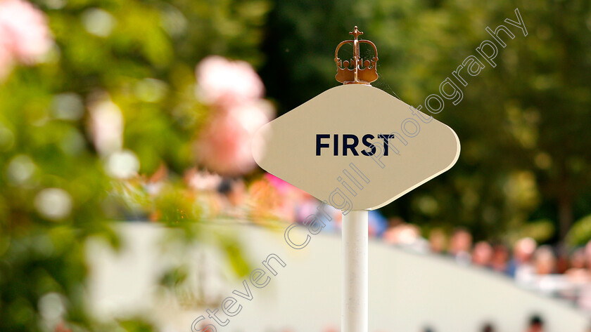 First 
 First sign in the winners enclosure
Royal Ascot 23 Jun 2018 - Pic Steven Cargill / Racingfotos.com