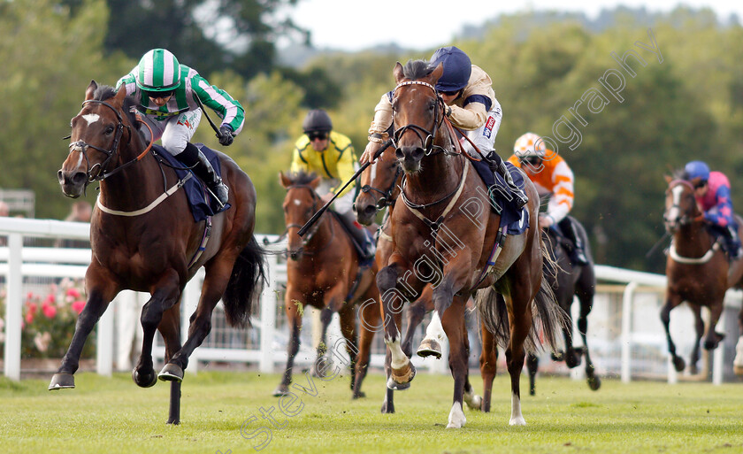 Dramatic-Sands-0005 
 DRAMATIC SANDS (right, Hollie Doyle) beats OVERPRICED MIXER (left) in The Bettingsites.ltd.uk Median Auction Maiden Stakes
Chepstow 2 Jul 2019 - Pic Steven Cargill / Racingfotos.com