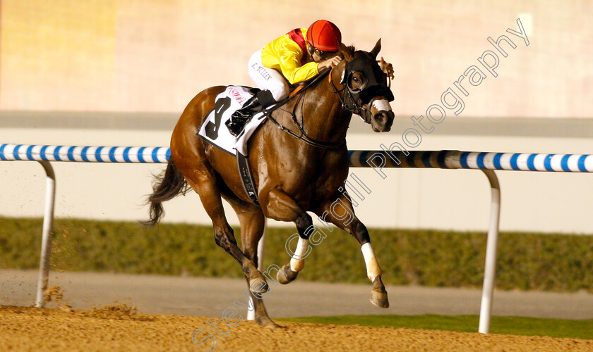 Lavaspin-0003 
 LAVASPIN (Richard Mullen) wins The InsideOut Handicap
Meydan 14 Feb 2019 - Pic Steven Cargill / Racingfotos.com