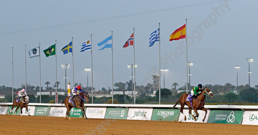 Koheylan-Alkheil-0004 
 KOHEYLAN ALKHEIL (Caitlin Jones) wins The STC International Jockeys Challenge Round 3
King Abdulaziz RaceCourse, Riyadh, Saudi Arabia 25 Feb 2022 - Pic Steven Cargill / Racingfotos.com