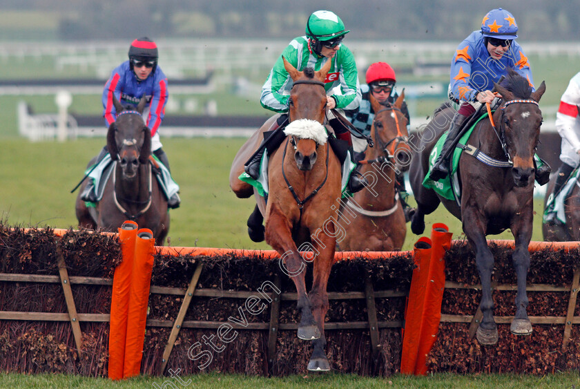 Shantou-Village-0001 
 SHANTOU VILLAGE (left, Sam Twiston-Davies) with THE JAM MAN (right, Aidan Coleman)
Cheltenham 1 Jan 2020 - Pic Steven Cargill / Racingfotos.com