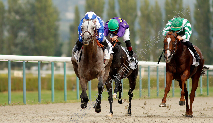 Sunday-Winner-0003 
 SUNDAY WINNER (C Demuro) wins The Prix de l'Association des Jockeys
Deauville 8 Aug 2020 - Pic Steven Cargill / Racingfotos.com