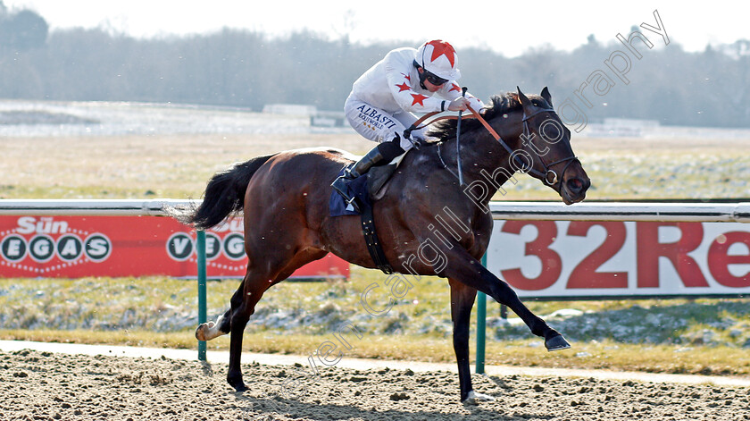 Walk-In-The-Sun-0006 
 WALK IN THE SUN (Ryan Moore) wins The 32Red Casino Novice Stakes Lingfield 27 Feb 2018 - Pic Steven Cargill / Racingfotos.com