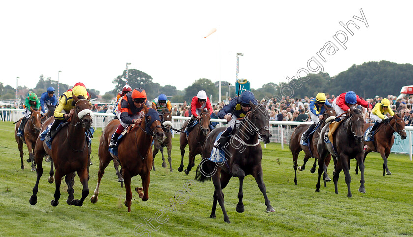 Crossing-The-Line-0001 
 CROSSING THE LINE (Oisin Murphy) beats MOVE SWIFTLY (left) and BETTY F (2nd left) in The British Stallion Studs EBF Fillies Handicap
York 23 Aug 2018 - Pic Steven Cargill / Racingfotos.com