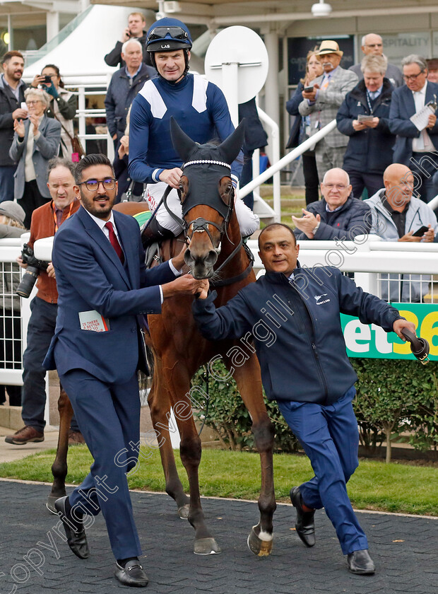 Commissioning-0004 
 COMMISSIONING (Robert Havlin) after The bet365 Fillies Mile
Newmarket 7 Oct 2022 - Pic Steven Cargill / Racingfotos.com