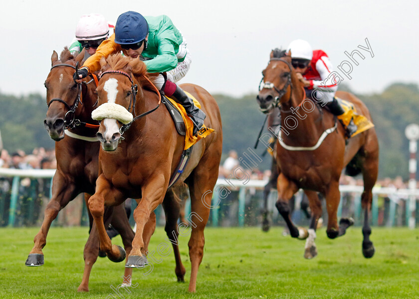 Shagraan-0002 
 SHAGRAAN (Oisin Murphy) wins The Betfair Be Friendly Handicap
Haydock 7 Sep 2024 - Pic Steven Cargill / Racingfotos.com