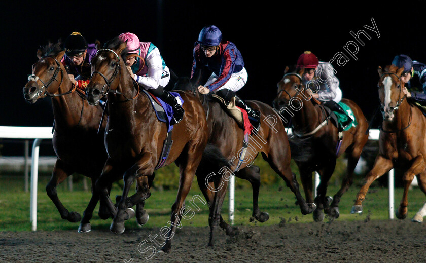 Breath-Caught-0004 
 BREATH CAUGHT (Harry Bentley) beats ELECTOR (left) in The 32Red Casino Handicap
Kempton 27 Sep 2018 - Pic Steven Cargill / Racingfotos.com