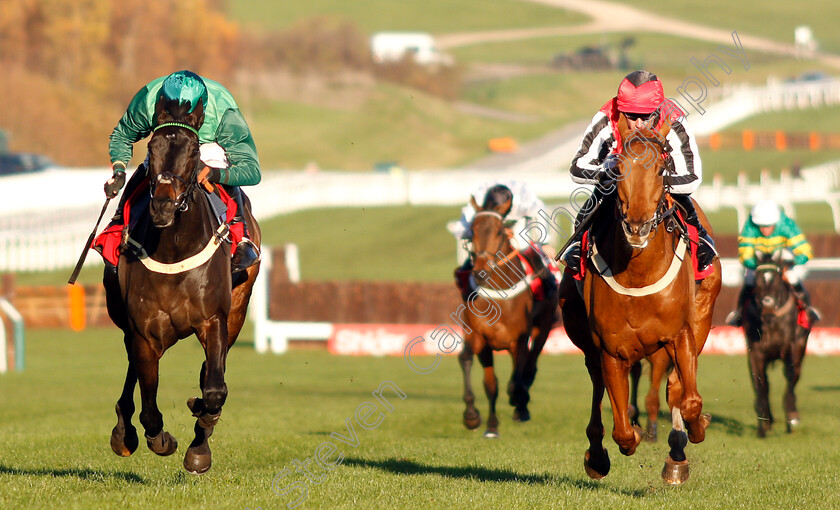 Sceau-Royal-0001 
 SCEAU ROYAL (Daryl Jacob) beats SIMPLY NED (right) in The Shloer Chase
Cheltenham 18 Nov 2018 - Pic Steven Cargill / Racingfotos.com