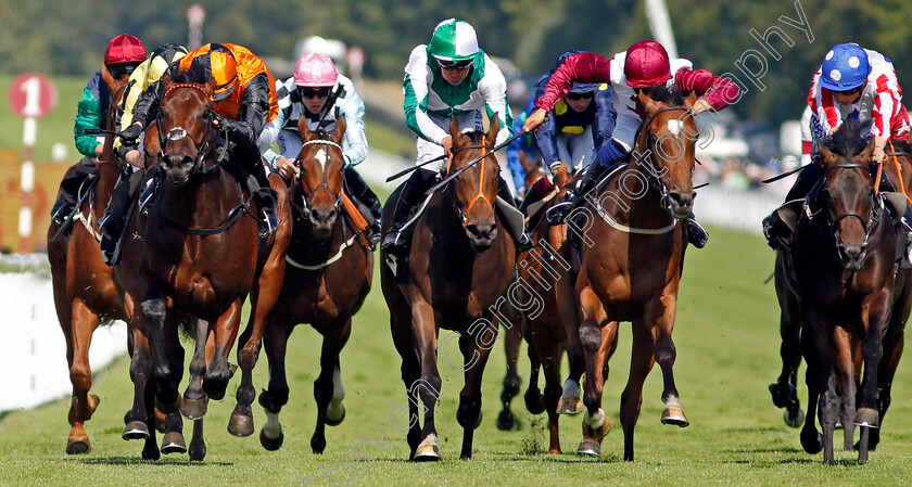 Aswan-0002 
 ASWAN (left, James Doyle) beats BASTOGNE (centre) and BLUE COLLAR LAD (right) in The Goodwood Racecourse Patrons Nursery
Goodwood 29 Jul 2021 - Pic Steven Cargill / Racingfotos.com