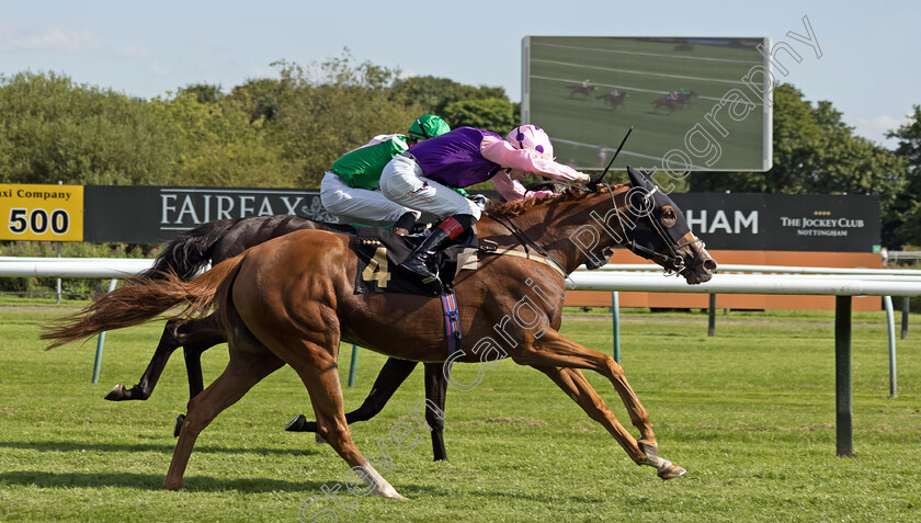 Fougere-0004 
 FOUGERE (David Egan) wins The Discover Whats Trending At Rhino.bet Casino Handicap
Nottingham 19 Jul 2024 - Pic Steven Cargill / Megan Dent / Racingfotos.com