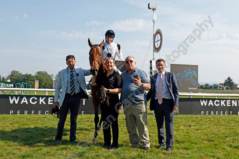 Tiffany-0018 
 TIFFANY (Luke Morris) winner of The T. Von Zastrow Stutenpreis (Group 2)
Baden-Baden 31 Aug 2024 - Pic Steven Cargill / Racingfotos.com