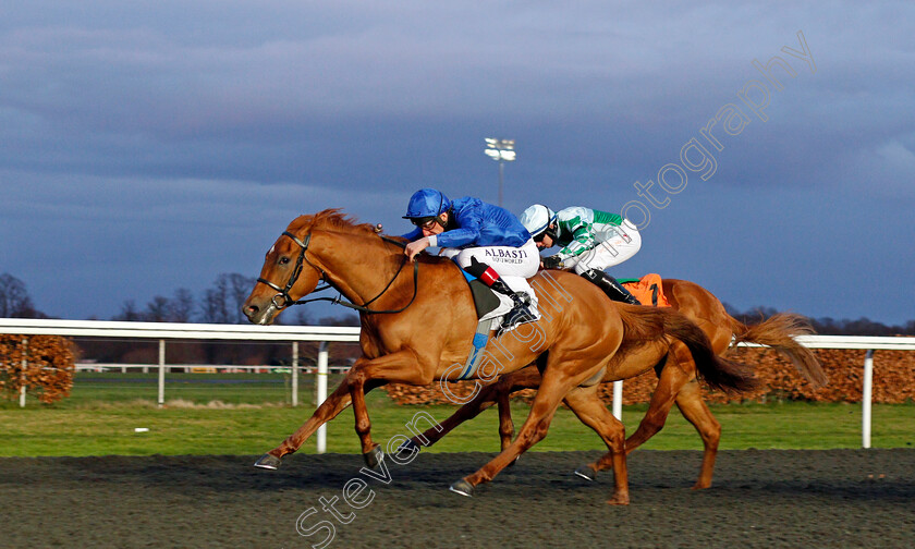 Echo-Point-0006 
 ECHO POINT (Adam Kirby) wins The Try Our New Price Boosts At Unibet Novice Stakes
Kempton 3 Feb 2021 - Pic Steven Cargill / Racingfotos.com